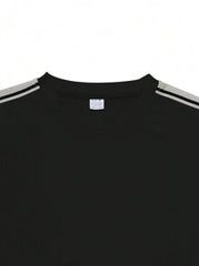 Men's Casual Sports Summer Outfit Short Sleeve T-Shirt And Shorts Set