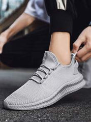 Hot-Selling Unisex Mesh Lightweight Breathable Mid-Top Sock Sneakers