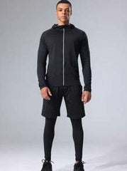5pcs/Set Men's Quick Dry Fitness Clothing Set