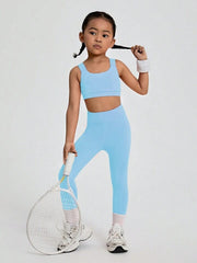 Young Girl Sports & Outdoor Workout Set