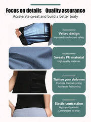 Sweat-Inducing Waist Trimmer Magic Sticker Women Shapewear/Body Shaper